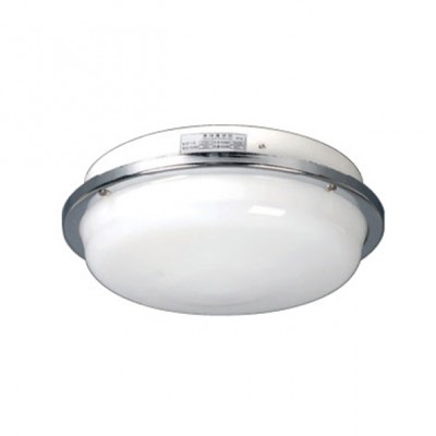 Plastic indoor IP34 60w marine round incandescent ceiling light